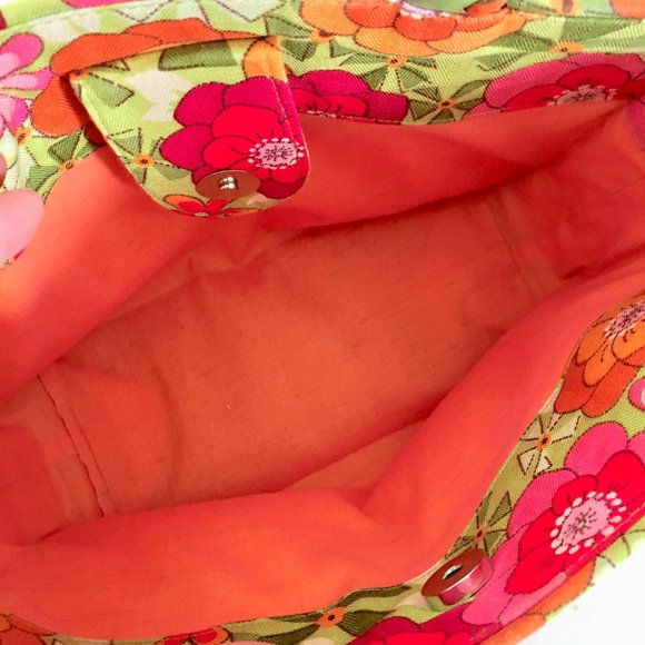 Usindo Small Floral Summer Statement Handbag - Picture 8 of 10